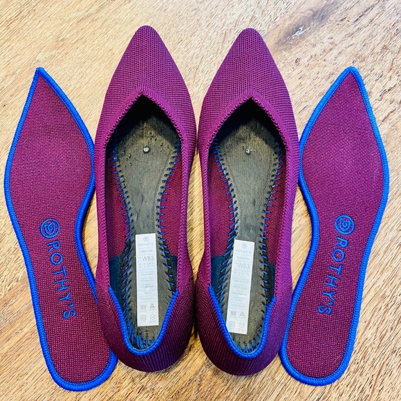 SUPER RARE Rothy’s Orchid Point 8.5 - Picture 3 of 4